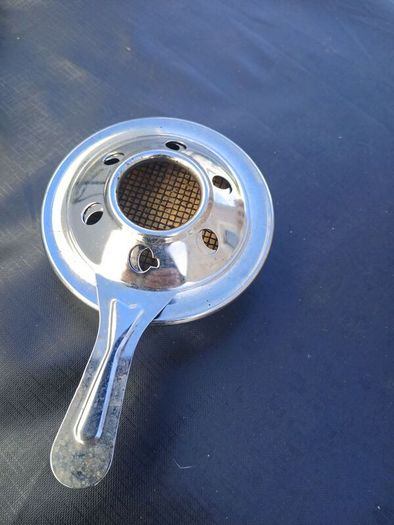 Vintage Chrome Fondue Pot