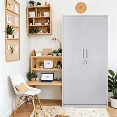 Multi purpose storage cabinet (Grey) - FREE DELIVERY