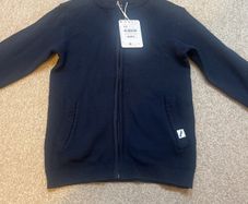 Boys zip up cardigan