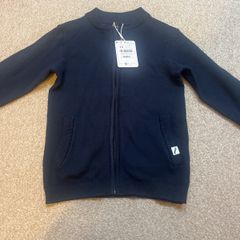 Boys zip up cardigan