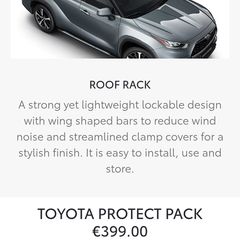 Toyota Highlander Roof Bars