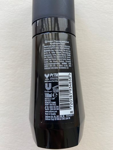 Tresemme thermo sculpt memory thermo activated priming hair serum 100 ml