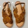 NEW: Tan Suede Sandals ( Size 6) Image 2