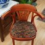 Pair of Vintage Bentwood Fan-Back Armchairs Image 5