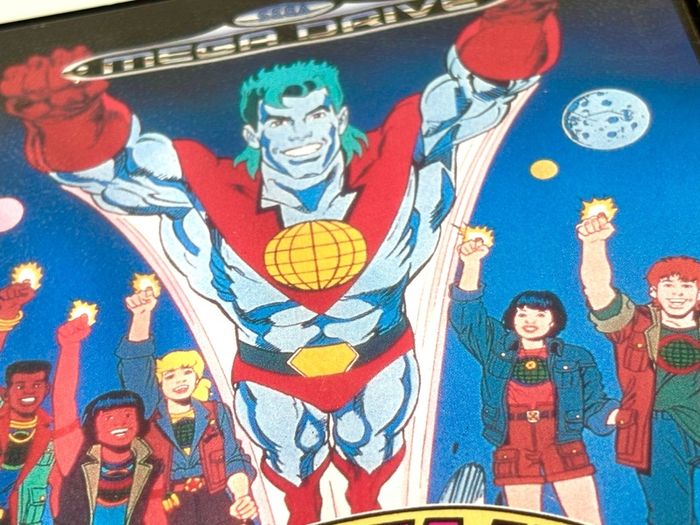 Captain Planet for Sega Mega Drive - Boxed and Minty
