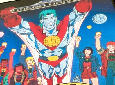 Captain Planet for Sega Mega Drive - Boxed and Minty