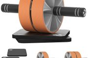 FREE EXPRESS SHIPPING Ab Roller Wheel, Ab Workout Equipment Exercise Wheels Set for Abdominal Core Strength Muscle Training, Muscle Roller Stick Reduce Muscle Soreness Tightness Leg Cramps
