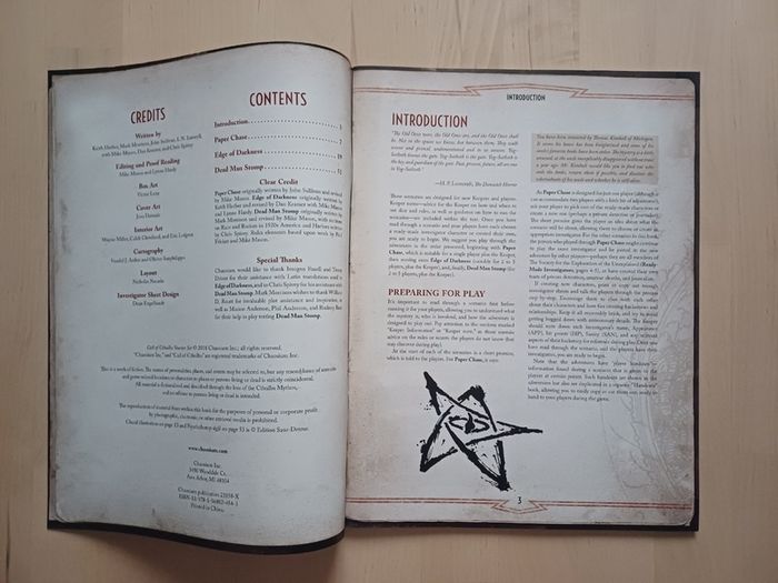 Call of Cthulhu Starter Box Set Horror RPG H.P. Lovecraft