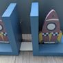 floating shelves plus 2 book ends Image 3