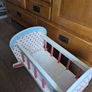 Dolls Wooden Buggy & Cot Image 6