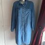 F&F long sleeve knee length denim dress size UK18/20 EU46/48 Postage included Image 2