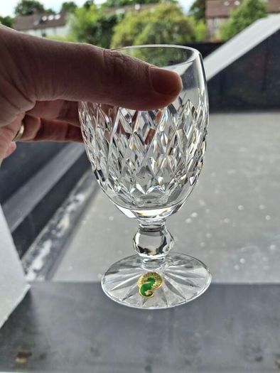 Waterford Crystal Boyne Pattern Claret Glasses x 6
