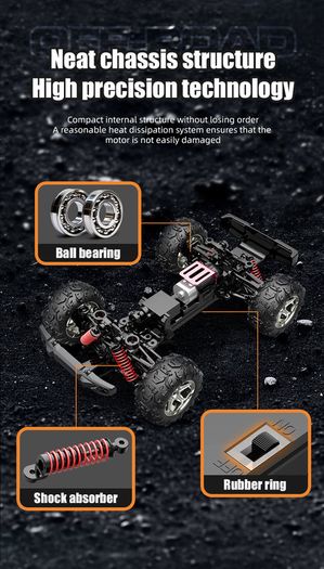 Exceed Level 3 Light Control High Speed RC Jeep