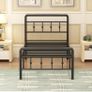 Single Bed Frame 3ft with Headboard and Footboard Image 4