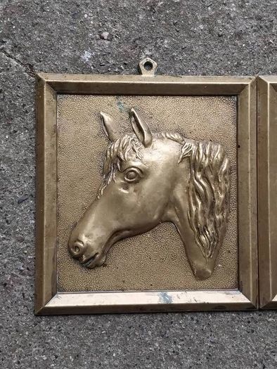 Brass Horses x 2
