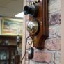 Antique Wooden Wall Telephone Image 4