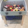 wooden bbq with food Image 3