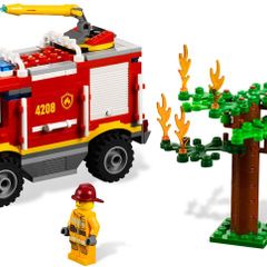 Lego City 4208: Fire Truck (2012) 100% Complete (NO BOX)