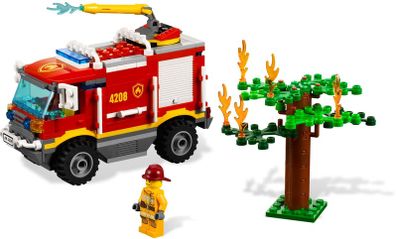 Lego City 4208: Fire Truck (2012) 100% Complete (NO BOX)