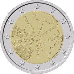 Finland 2 Euro Commemorative Coin 2024 - Finnish Architecture. Uncirculated.