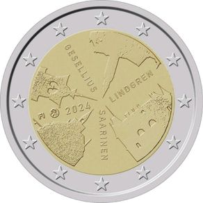 Finland 2 Euro Commemorative Coin 2024 - Finnish Architecture. Uncirculated.