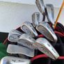Golf clubs, full set and bag. Image 9