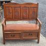 Monks bench, Locker & Phone/Side Table Image 9