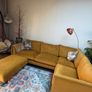 Harvey Norman 4 Seater Corner Sofa & Footstool, Fantastic Condition Image 4