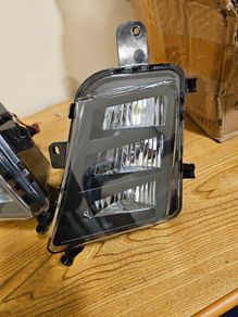 mk7 gti bumper led foglights.