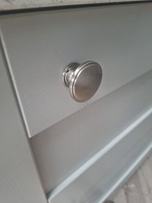 kitchen cabinet chrome knobs