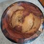 Handcarved Solid Large Wooden Bowl. Image 2