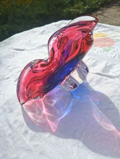 Joseph Hospodka Mid Century Glass Bowl