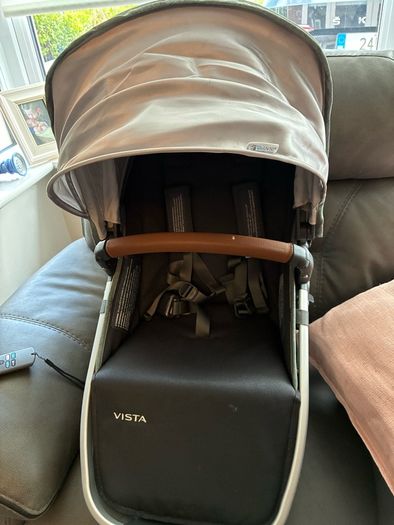 vista uppababy double buggy