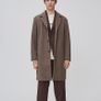 H&M Wool-blend coat - Dark beige Image 7