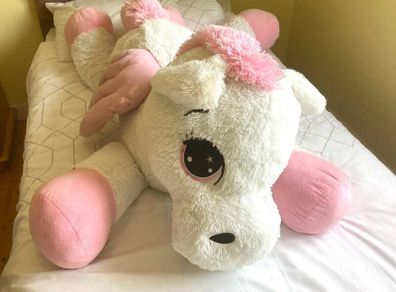 Extra Large Sparkly Unicorn Plush | Super Soft & Magical