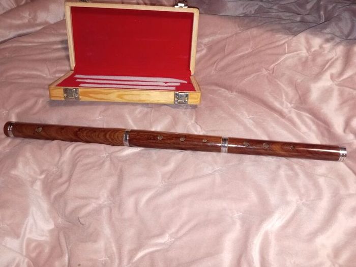 Traditional rosewood flute