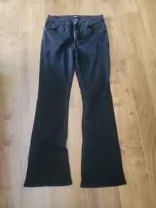Black Bootcut Jeans