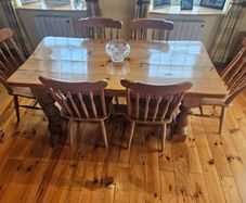 Kitchen table and chairs.