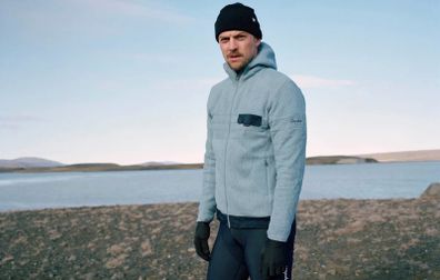 Rapha Technical Grid Fleece Hooded Jacket Large