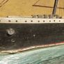Aquitania Hand Painted Carved Sign Image 2