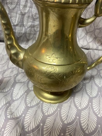 tea/coffee brass set