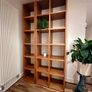 Immaculate Walnut Bookcase Image 3