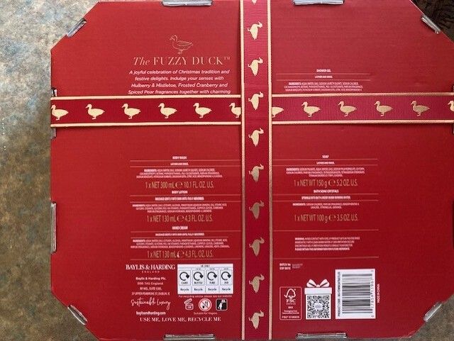 Baylis & Harding The Fuzzy Duck 6 piece luxury Pamper Gift Set. New