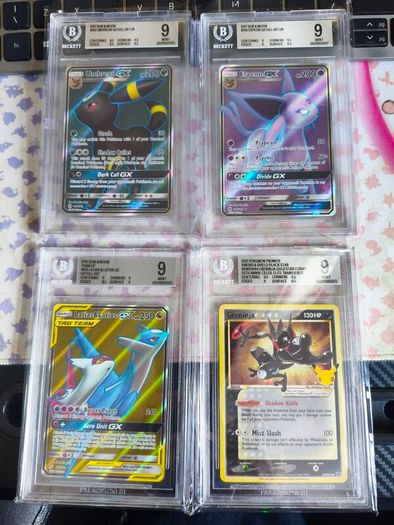 Pokemon Beckett graded