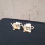 2 miniature train tea pots postage possible Image 2