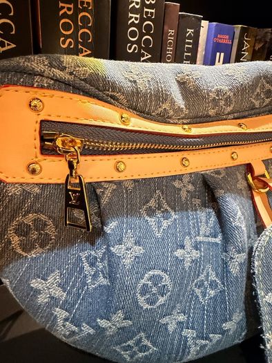 Denim bum bag