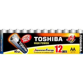 Toshiba Blister Batteries Aa 12pk