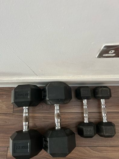 Dumbbells (weights for sale)