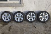 Genuine Audi 16" Alloy Wheels &amp; Yokohama Advan Fleva Tyres (205/55/R16)