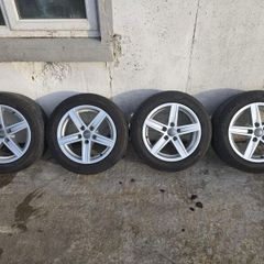 Genuine Audi 16" Alloy Wheels & Yokohama Advan Fleva Tyres (205/55/R16)